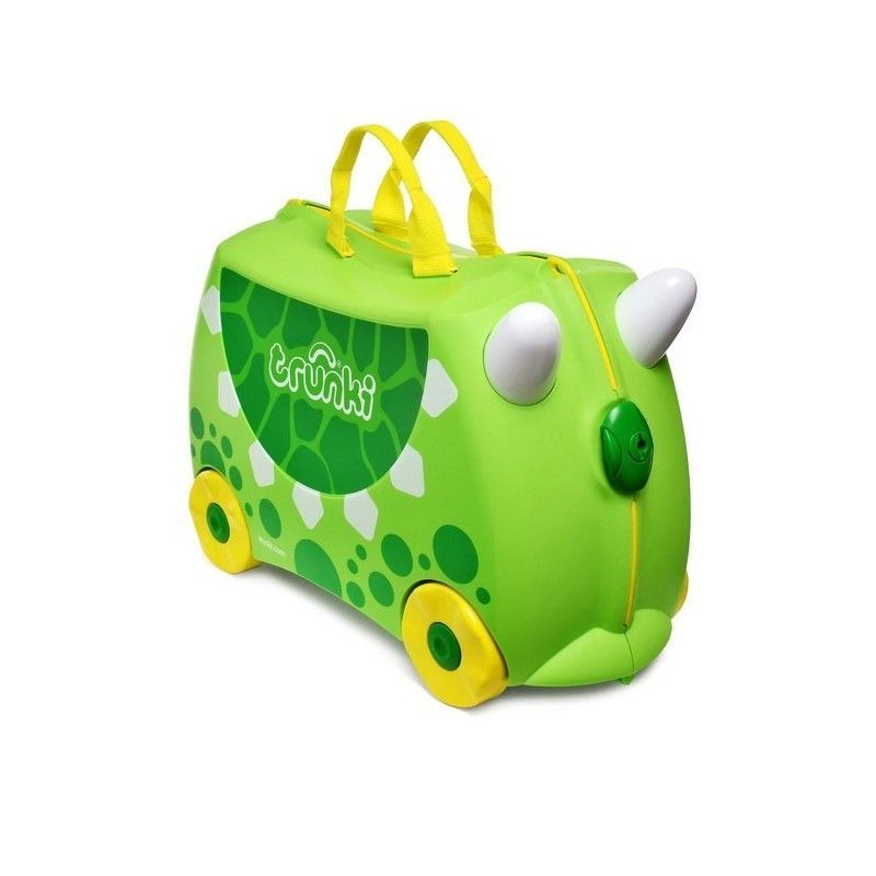 Что такое транки. Чемодан Trunki. Trunki детские чемоданчики. Детский чемодан каталка. С чемоданом динозавр.