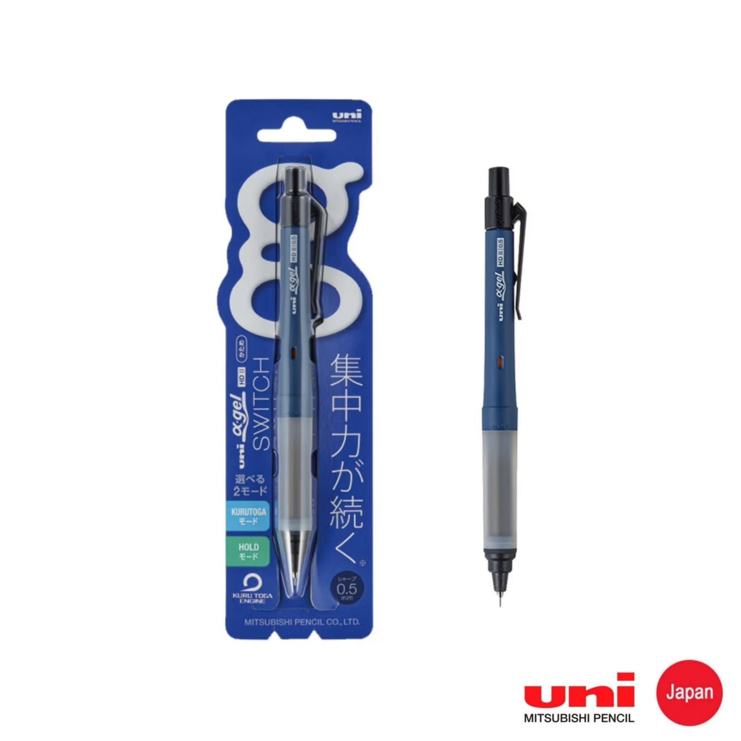 Uni Mitsubishi Pencil Карандаш, толщина: 0.5 мм, 1 шт.