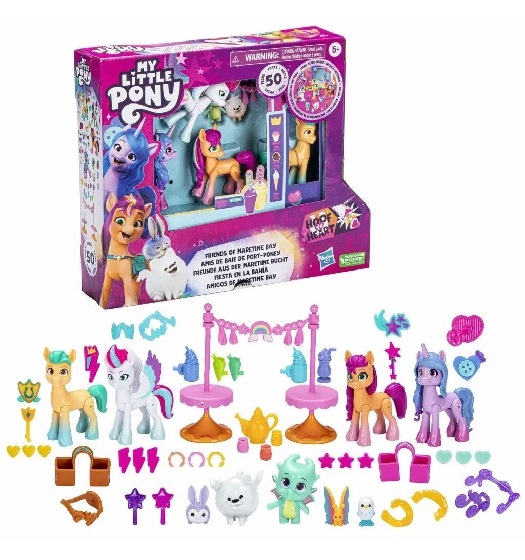 Игровой набор My Little Pony Друзья из бухты Мэритайм (Friends of Maretime  Bay) F3865 - купить с доставкой по выгодным ценам в интернет-магазине OZON  (1128454345)