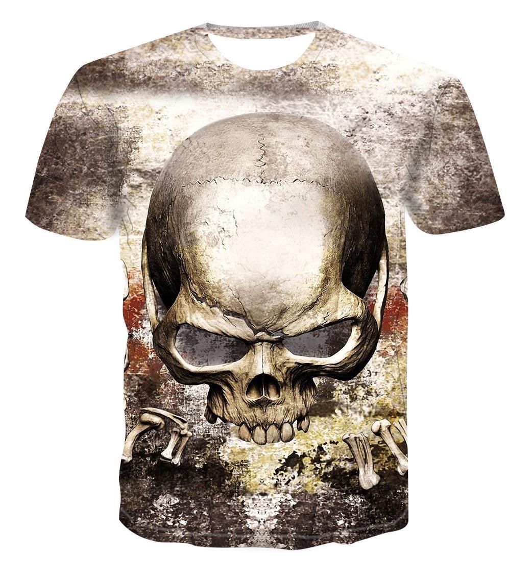 Мужская футболка 3d Skulls XL