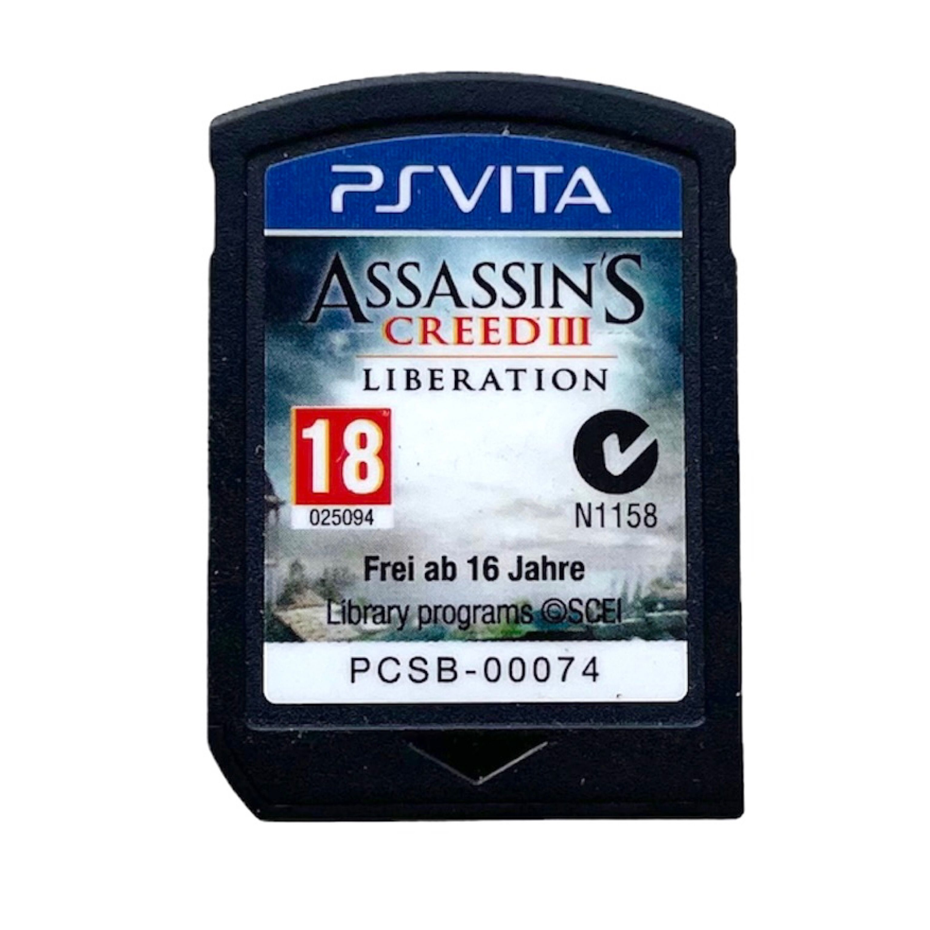 Игра Assassin's Creed 3: Liberation Освобождение (PS Vita, Русские субтитры). Товар уцененный