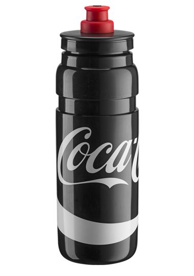 Фляга велосипедная Elite Fly Coca-Cola Black, 750 ml