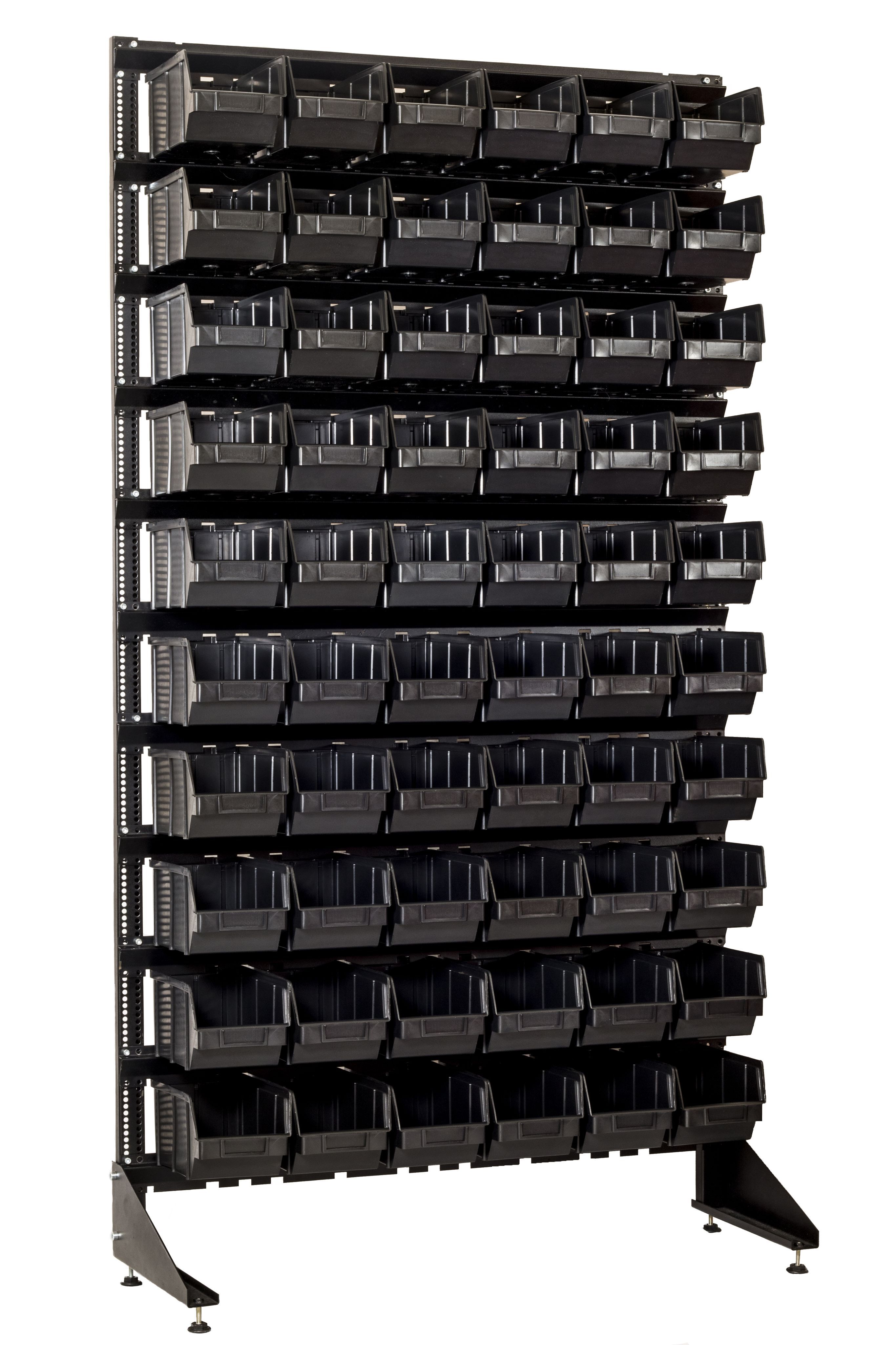 Стеллаж модульный с лотками высотой 1800мм