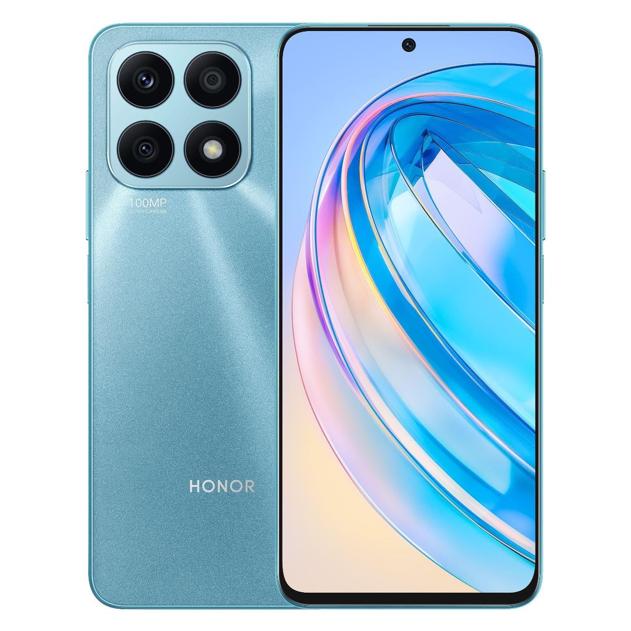 Смартфон Honor X8A 6/128GB 5109APCQ Cyan Lake - купить по выгодной цене в  интернет-магазине OZON (917929328)