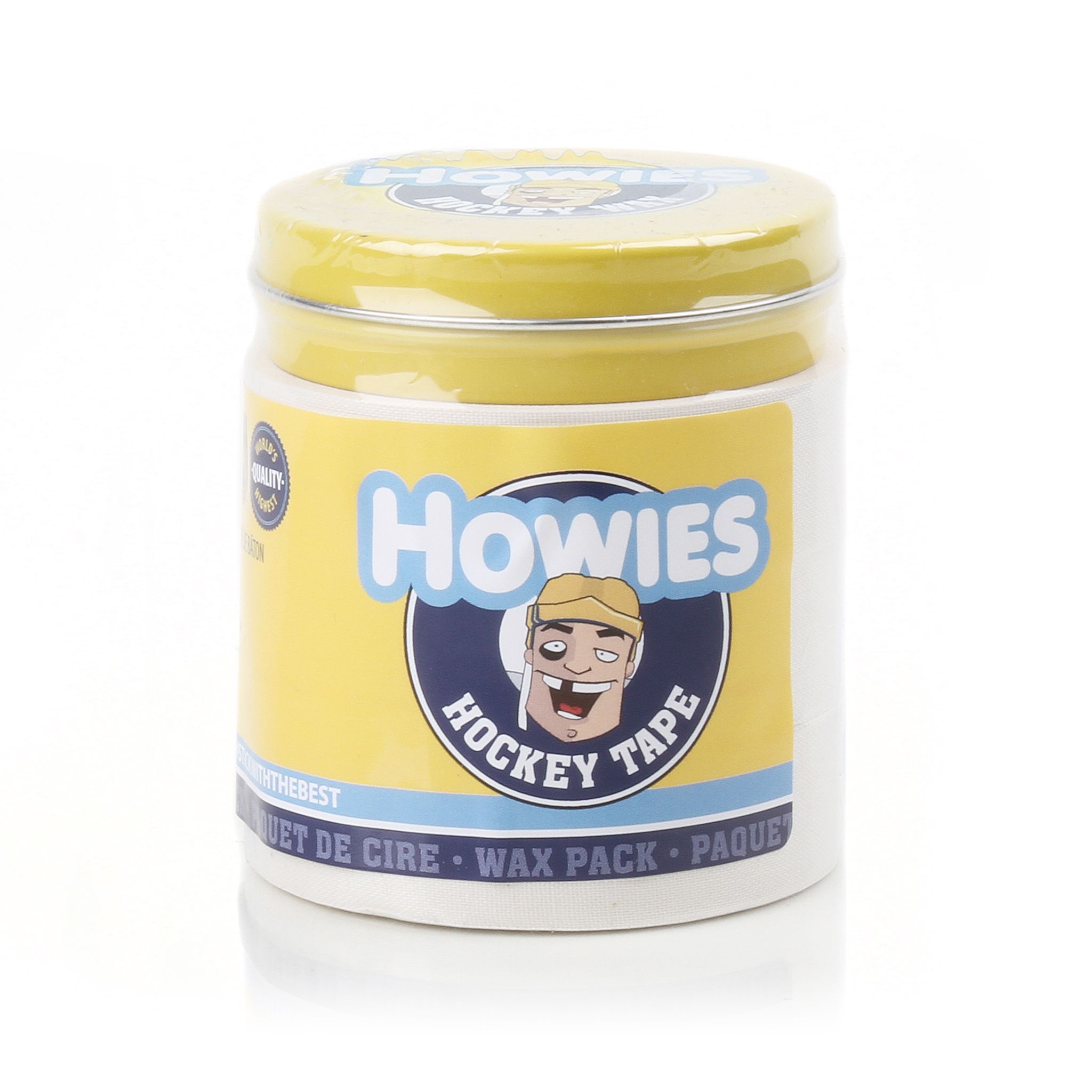 Набор Howies Wax Pack - лента белая 24мм х 18,2м, 3шт / воск хоккейный, 1шт