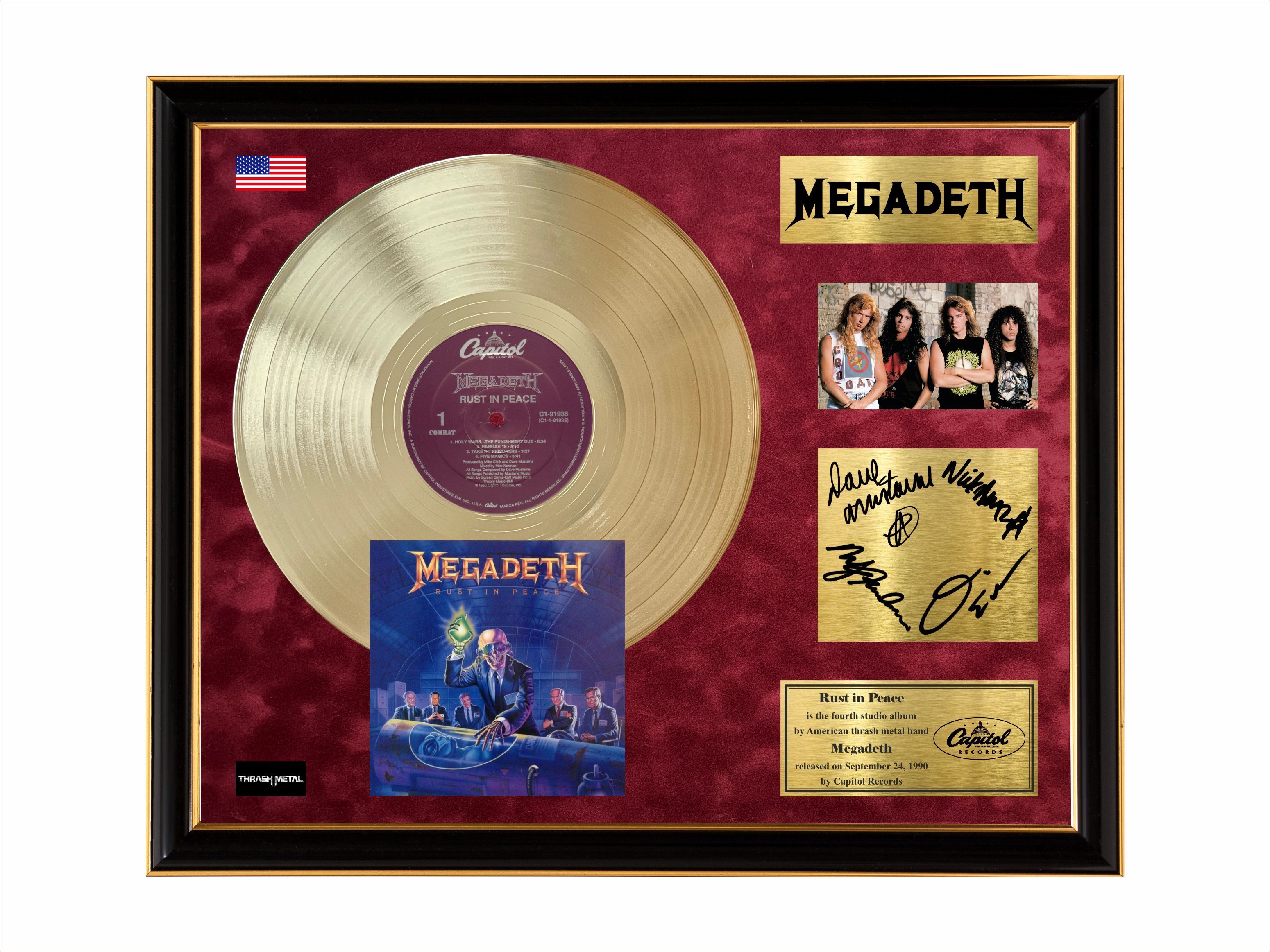 Megadeth rust in peace lp фото 117