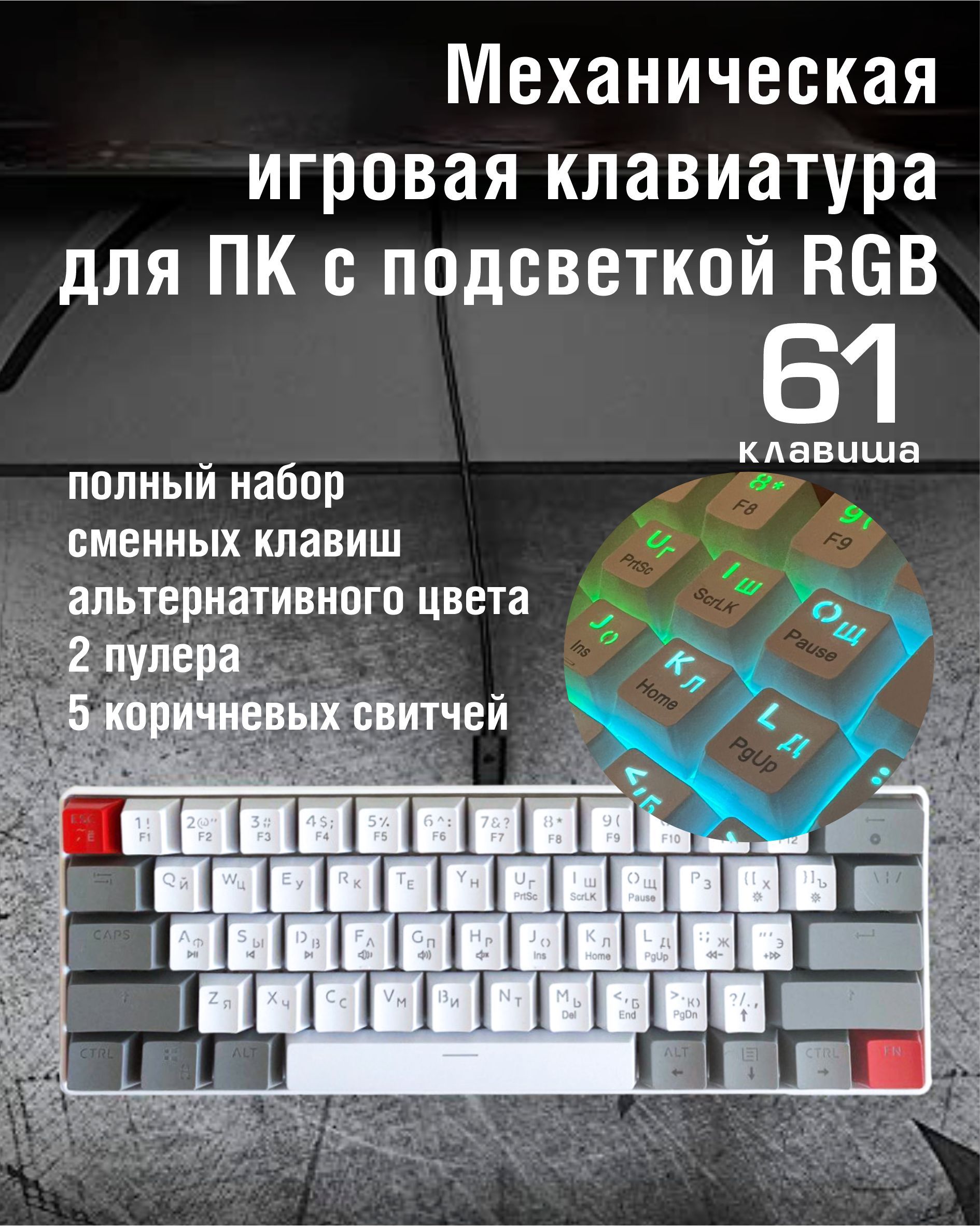 Кейкапы с Русской Раскладкой – купить в интернет-магазине OZON по ...