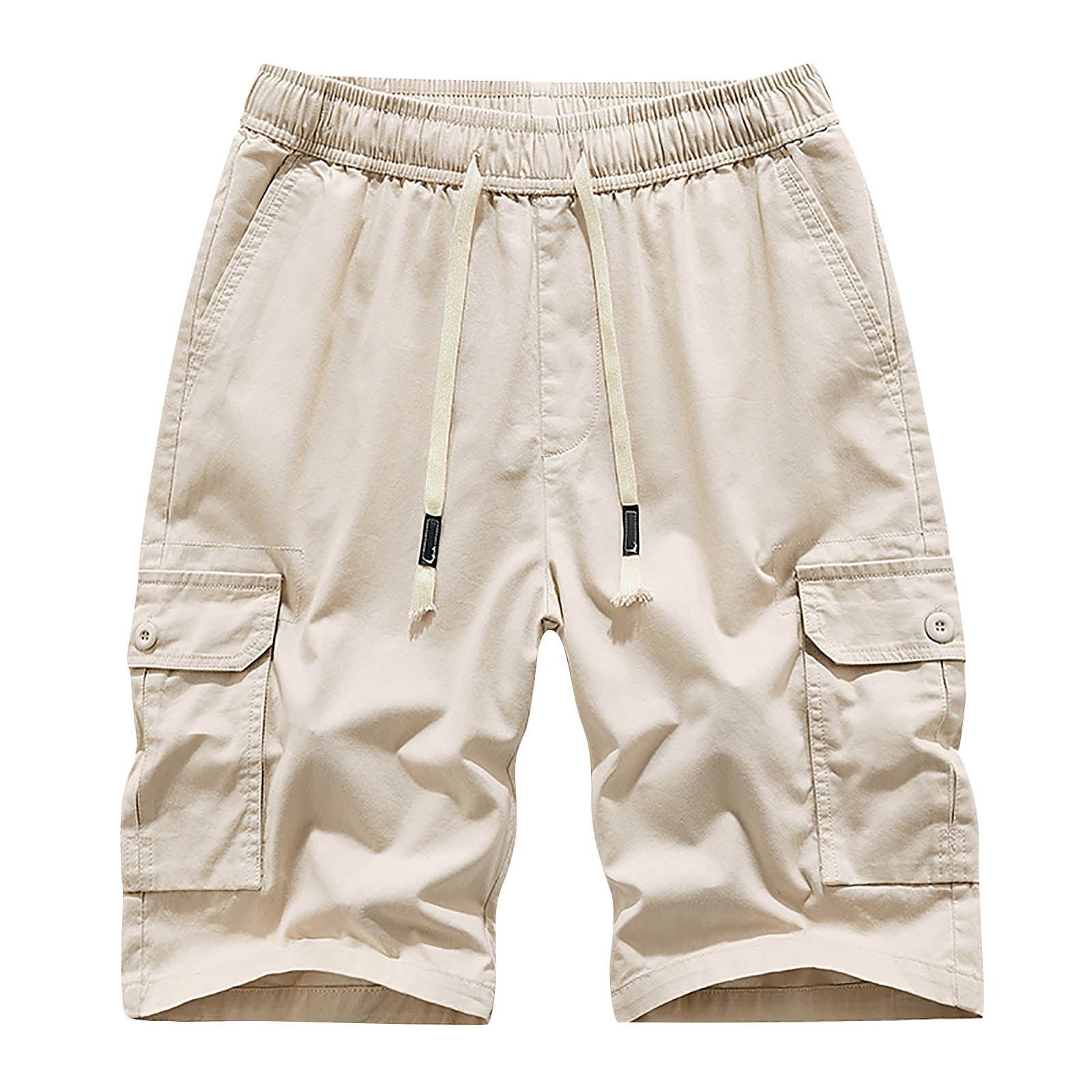 Solid Drawstring Cargo Jogger Pants Calvin Klein