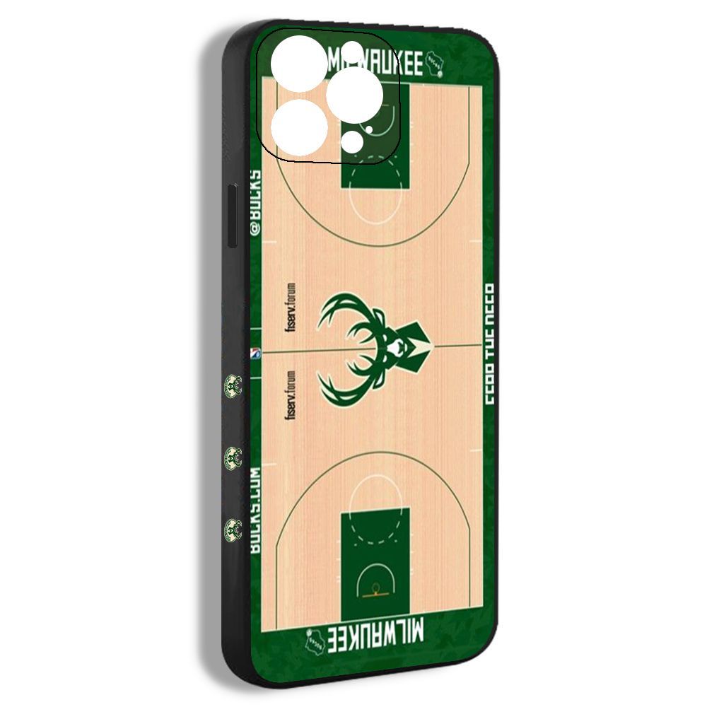 чехол для смартфона Подходит для iPhone 14 Pro Max NBA Milwaukee Bucks  XTX09 - купить с доставкой по выгодным ценам в интернет-магазине OZON  (1197451024)