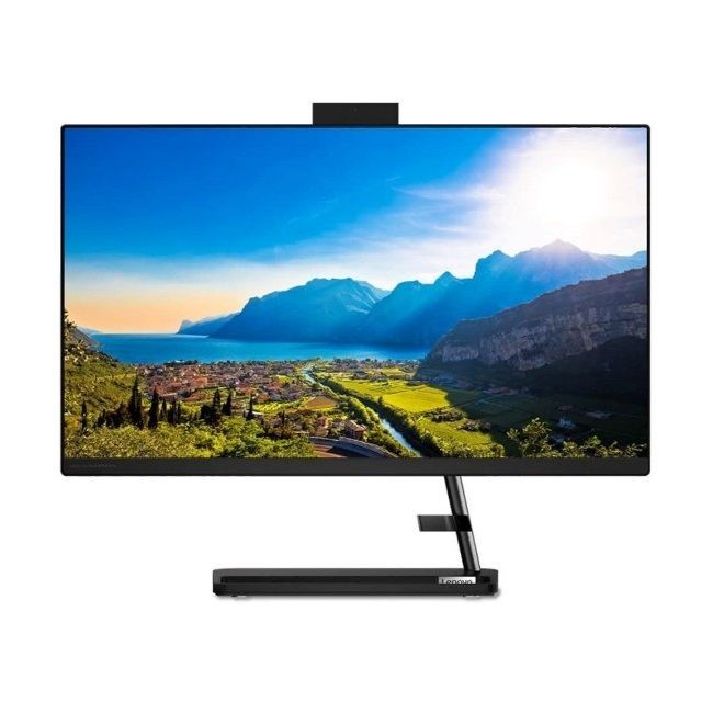 Lenovo 27" Моноблок F0GJ00PVRU (Intel Core i5-12450H, SSD 512 ГБ, Intel UHD Graphics, , F0GJ00PVRU, черный, Русская раскладка