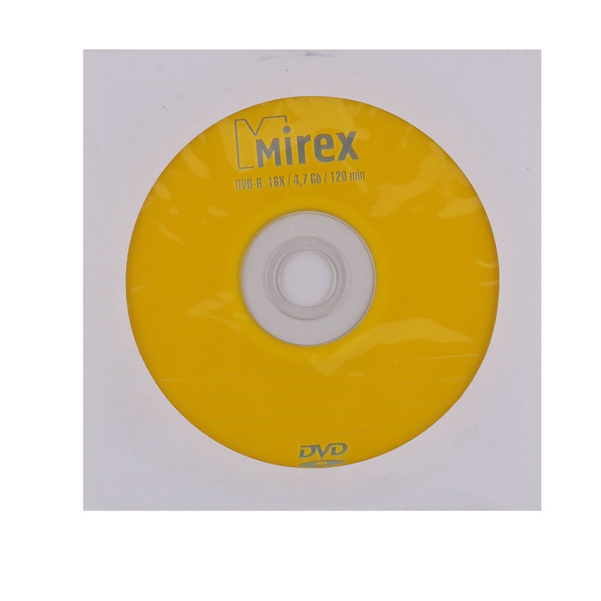 Лазер диск Mirex DVD-R 4.7 Gb 16x Конверт