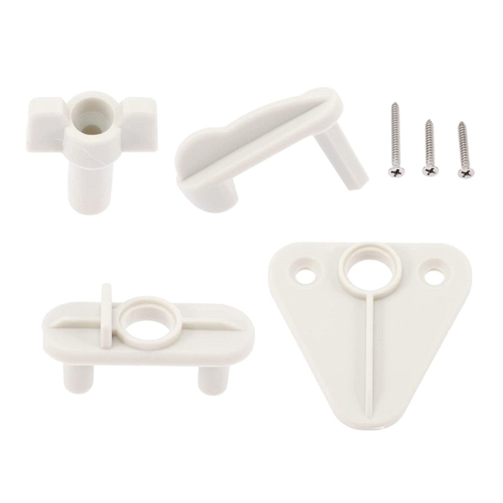 (1 комплект) Яхта, фургон на колесах, каяк, белая дверная пряжка-1 комплект