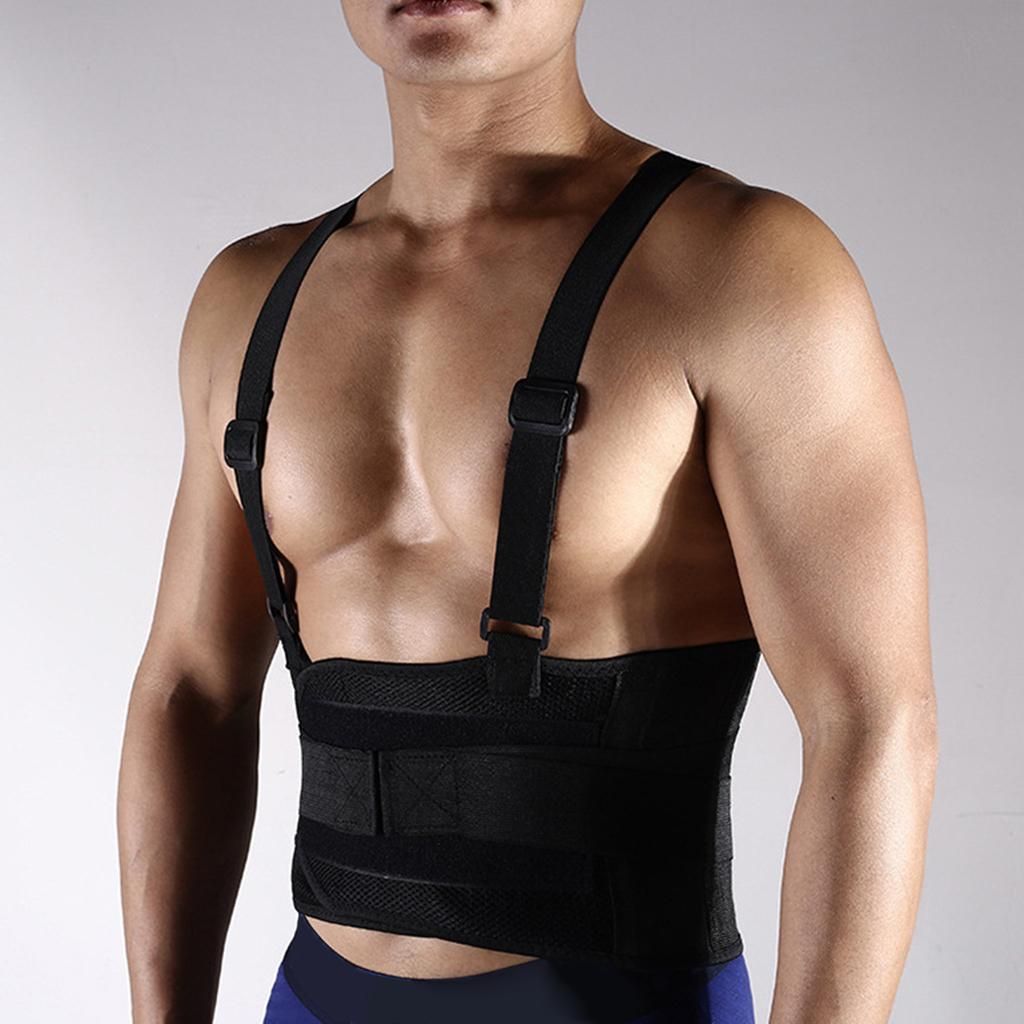 Пояс для физических нагрузках мужской. Пояс back support Belt. Бандаж поясничный с лямками 2xl. Спортивный пояс для спины. Корсет для поясницы поддерживающий мужской.