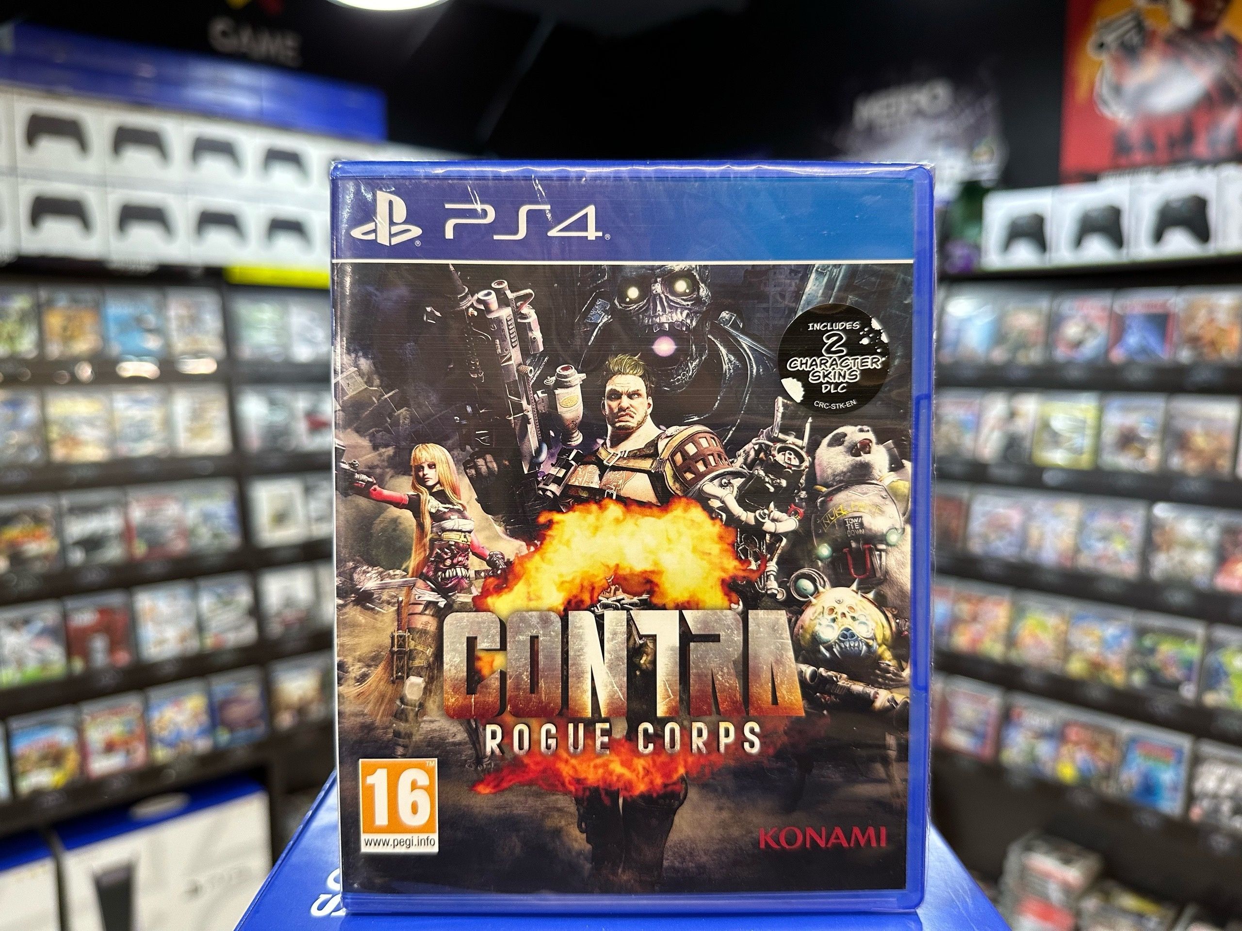 Игра Игра Contra Rogue Corps PS4 (Новый) (PlayStation 4 купить по низкой  цене с доставкой в интернет-магазине OZON (685347790)