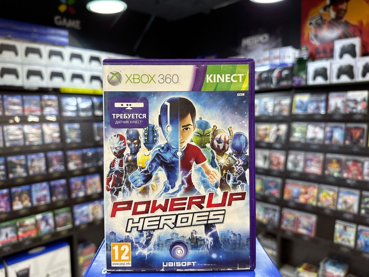 Игра PowerUp Heroes (Xbox 360) (Box)