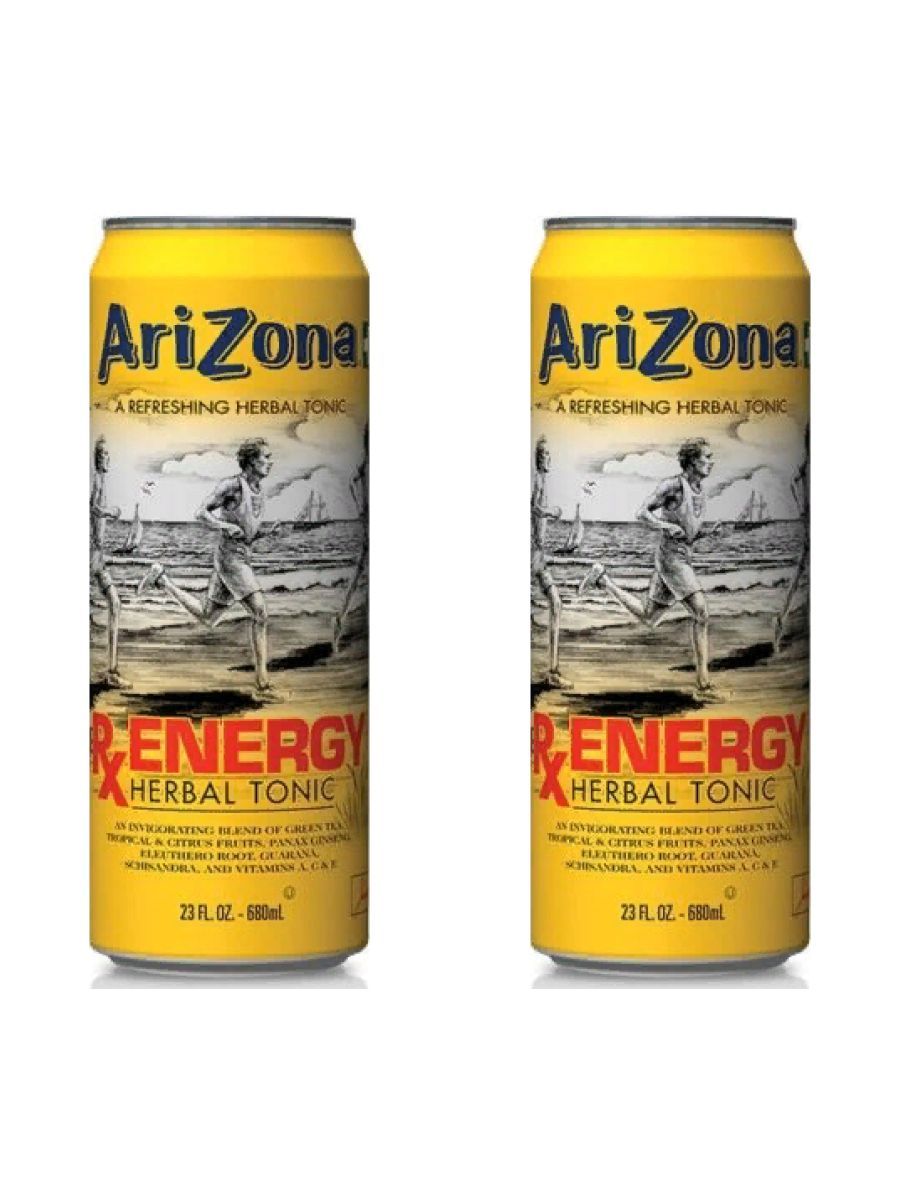 Напиток AriZona Energy Herbal Tonic 680мл х 2шт