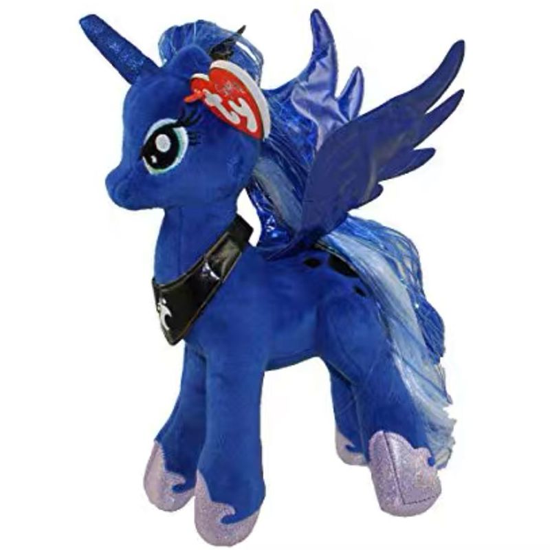 Луна мягкая. Мягкая игрушка принцесса Луна my little Pony. Princess Luna 20 Хасбро игрушка. Игрушка my little Pony пони с разноцветными волосами принцесса Луна e5963eu4. Май Лито пони игрушка пренцеса Луна.