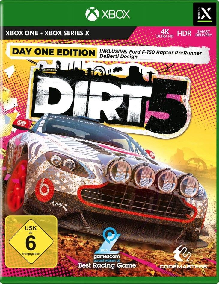 Игра Dirt 5 - Day One Edition (Xbox One, Xbox Series, Английская версия)