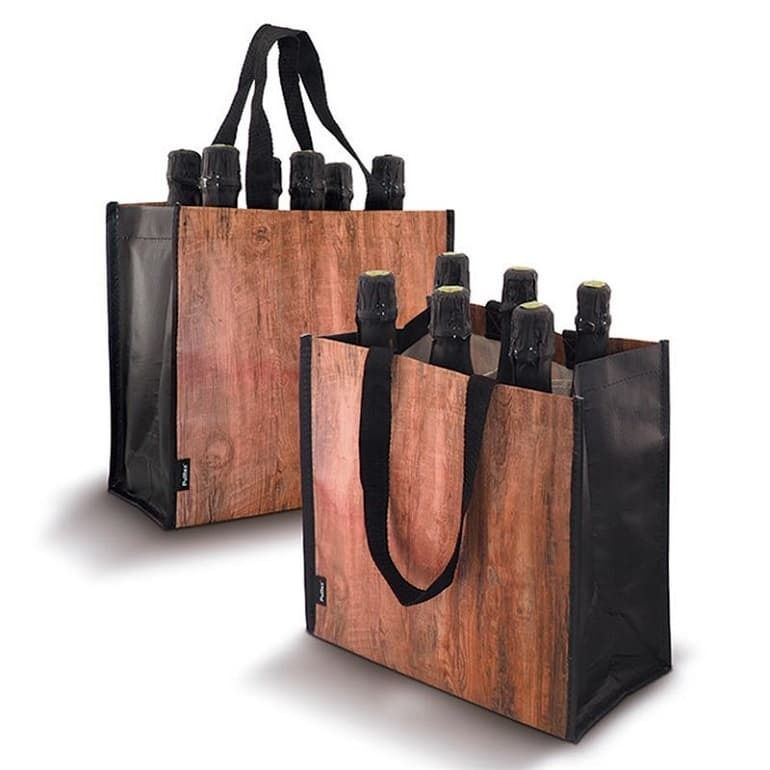 Сумка на 6 бутылок Pulltex Wood Wine Bag