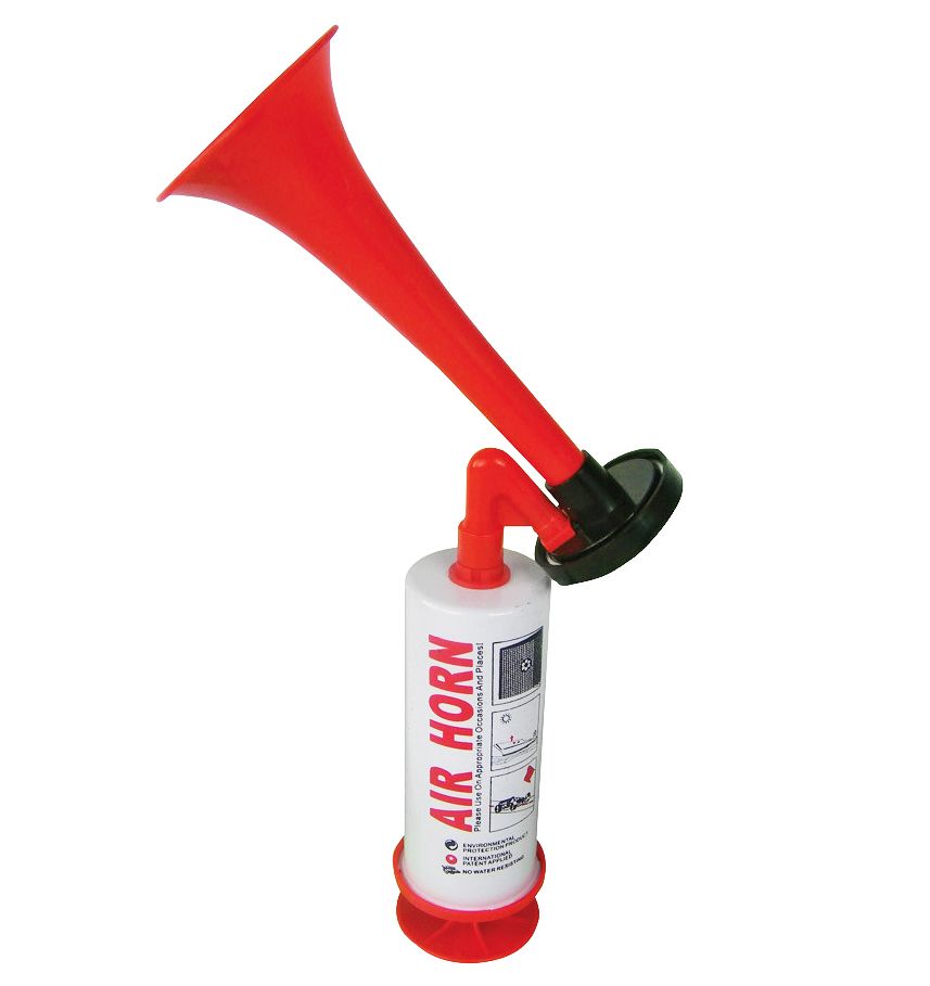 Горн воздушный SUNFINE Air Horn с ручным насосом, многоразовый