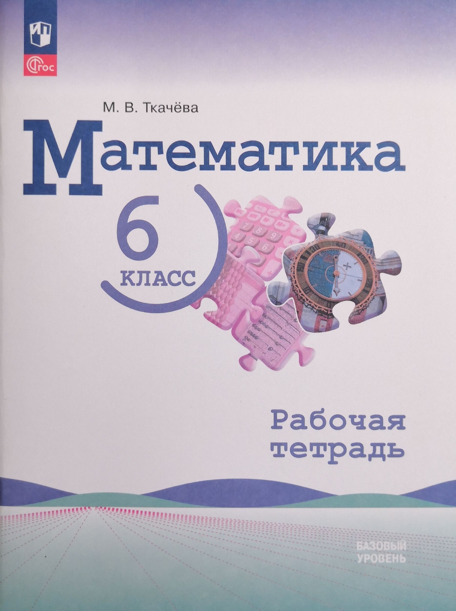 Математика. 6 класс. Рабочая тетрадь. Автор: М.В. Ткачева - купить с  доставкой по выгодным ценам в интернет-магазине OZON (1274711591)