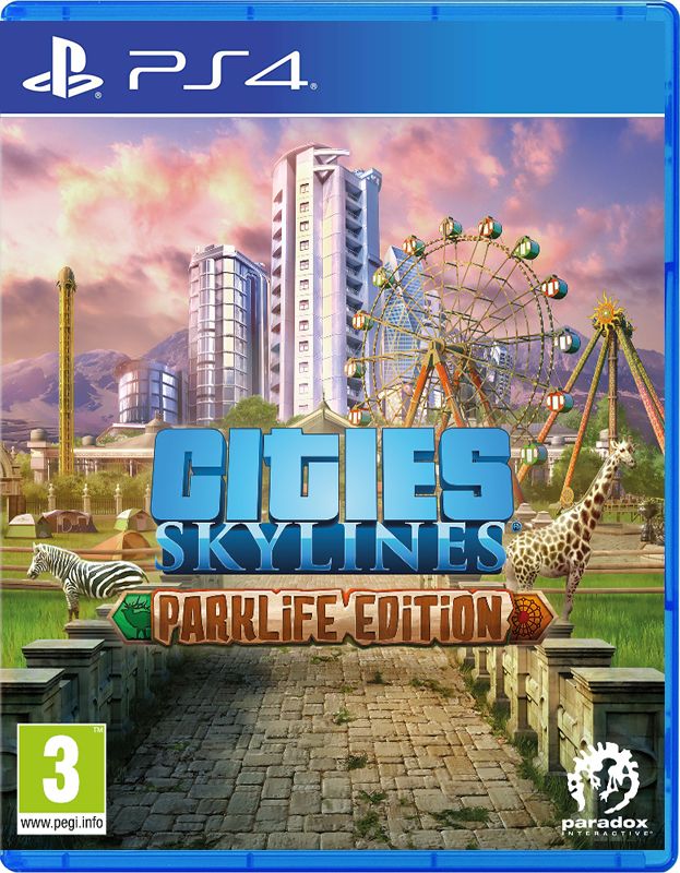 Игра Cities: Skylines. Parklife Edition (PlayStation 4;PlayStation 5, Русские субтитры)