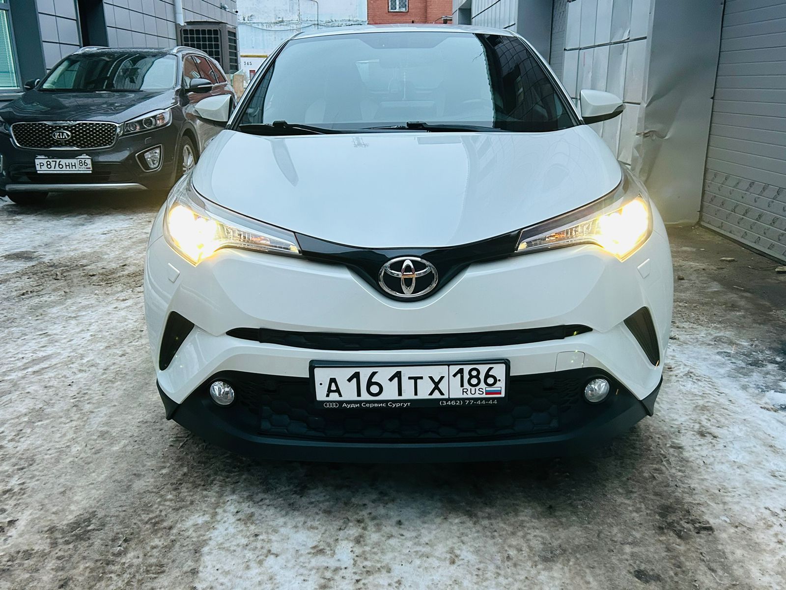 Утеплитель радиатора и бампера для Toyota C-HR Тойота Си Эй Чар (2016 -2019 I)