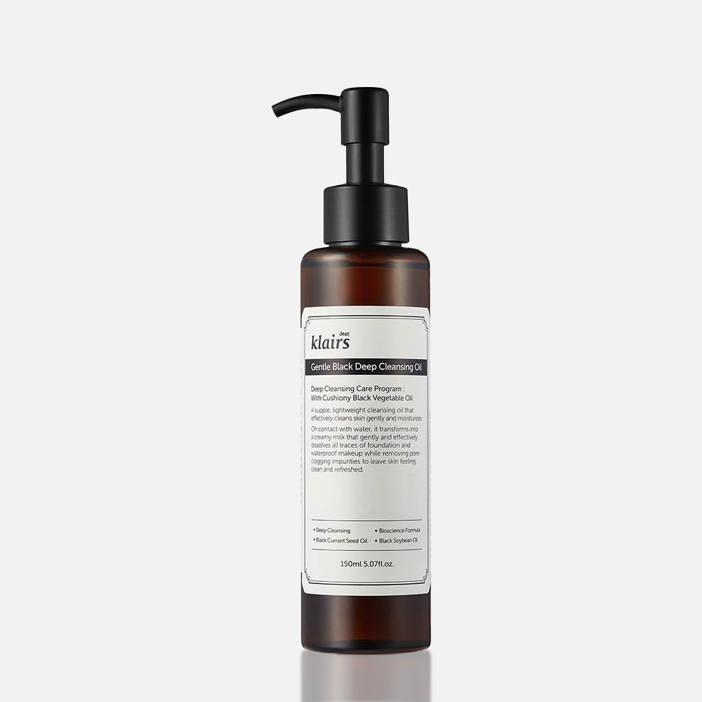 Klairs gentle black cleansing oil