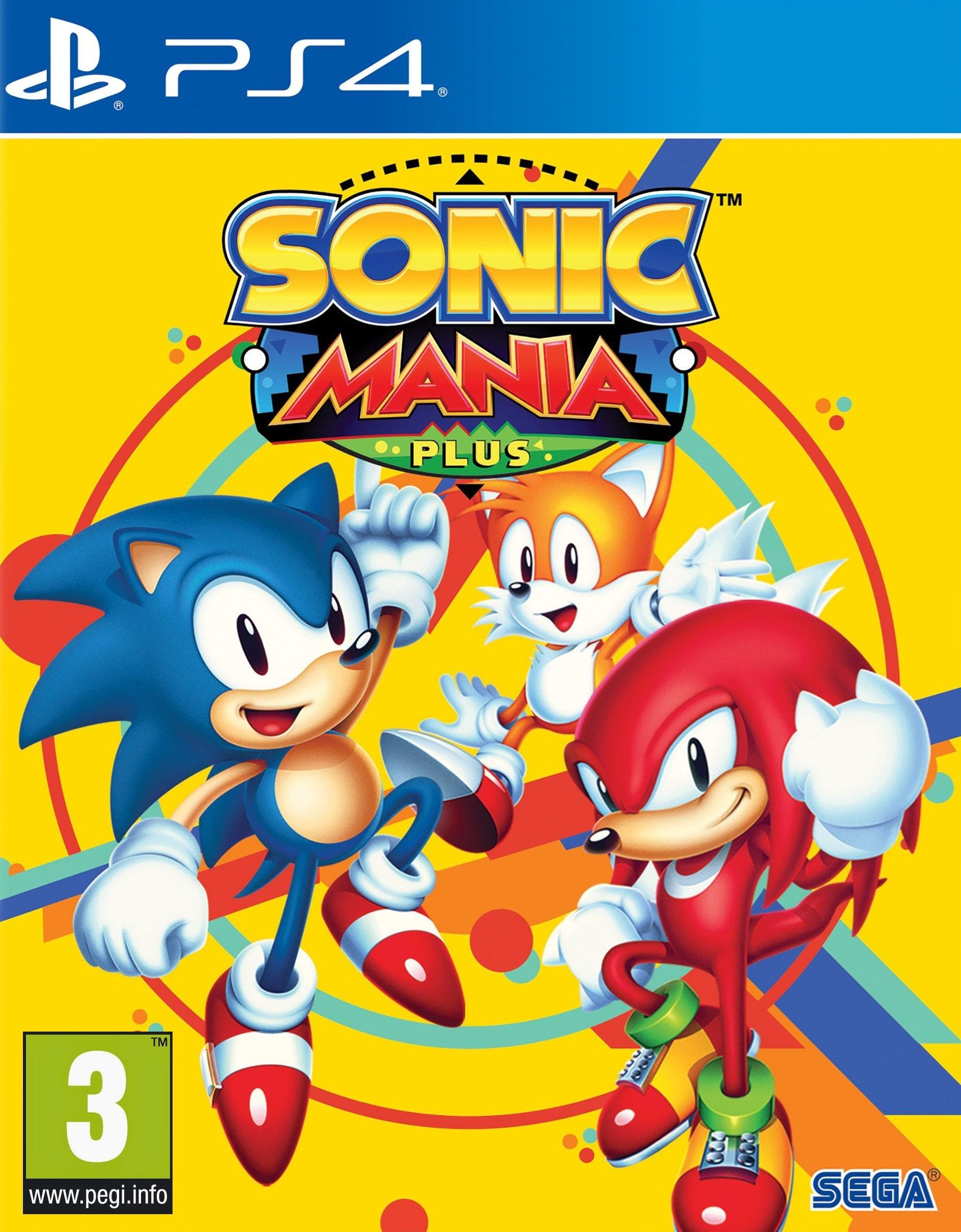 Игра Sonic Mania Plus (PlayStation 4, PlayStation 5, Английская версия)