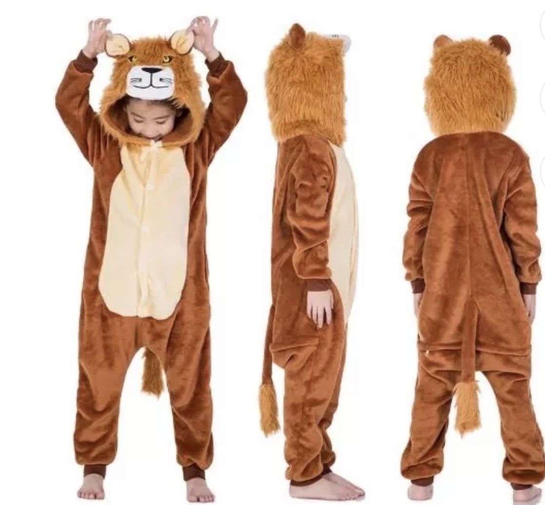 Пижама кигуруми для мальчиков Льва