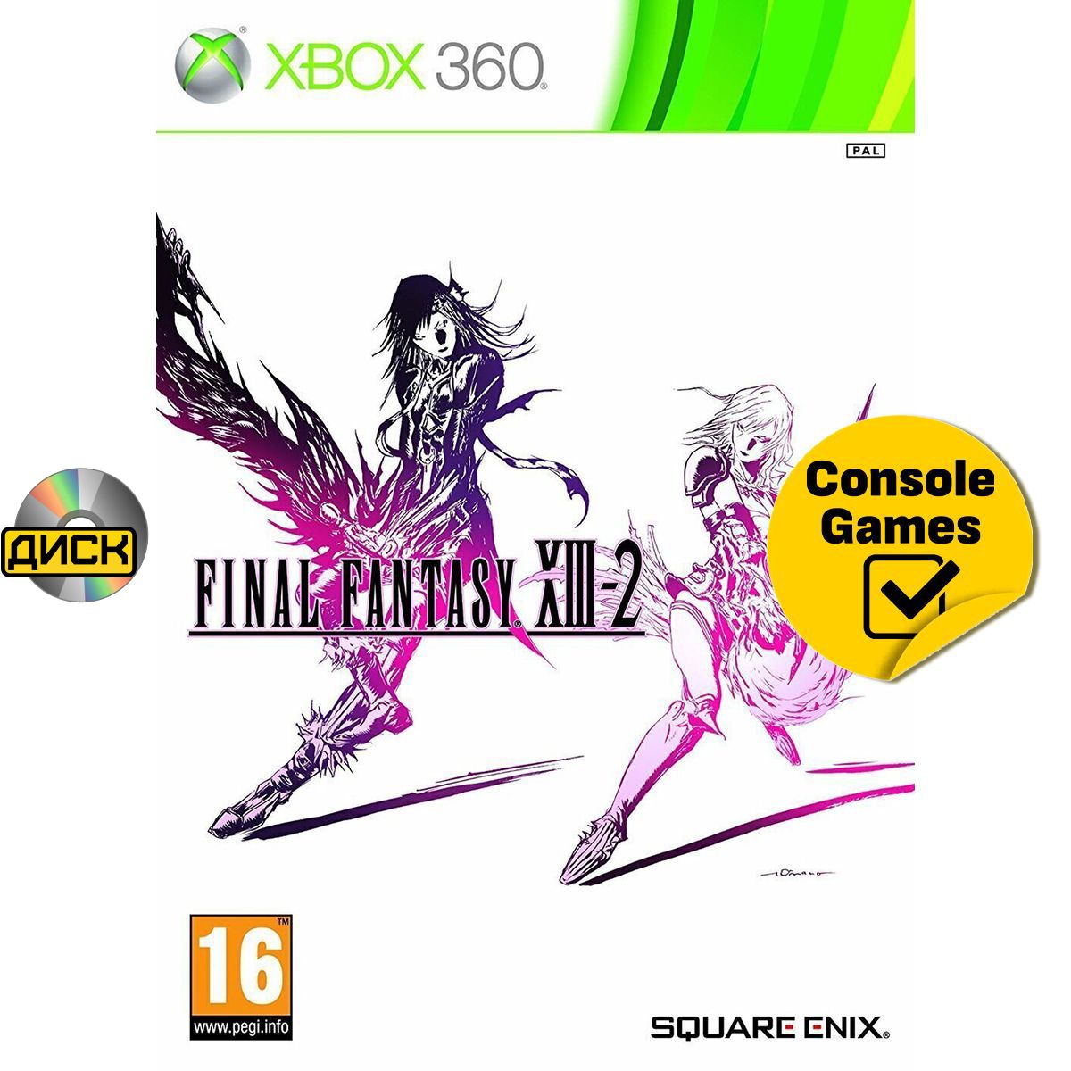 Xbox 360/One Final Fantasy XIII-2 (английская версия). Товар уцененный