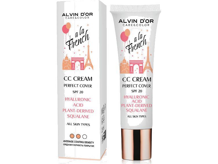 Тональный СС-крем Alvin D'or CC cream