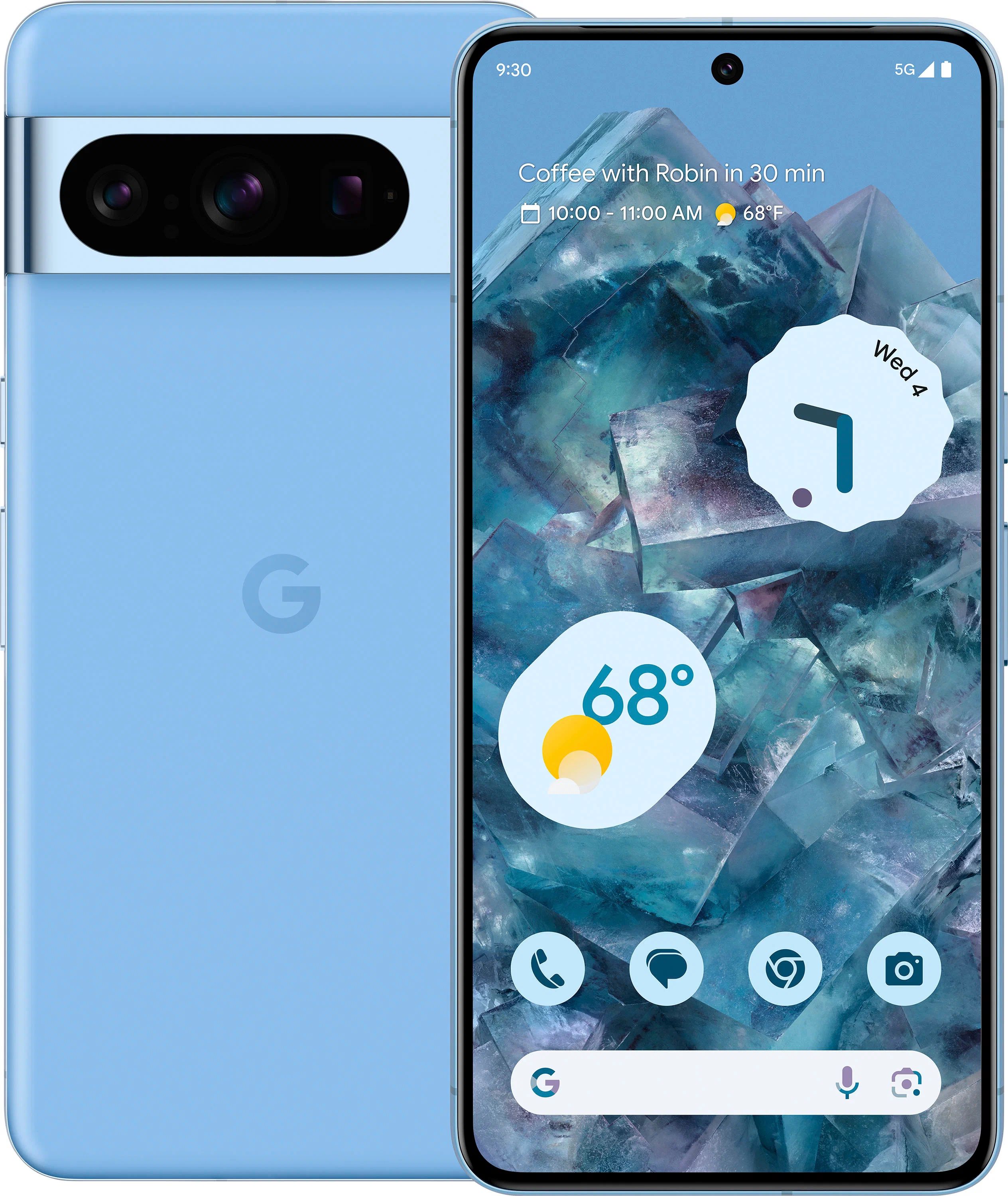 Google Смартфон Pixel 8 Pro US USA 12/256 ГБ, голубой