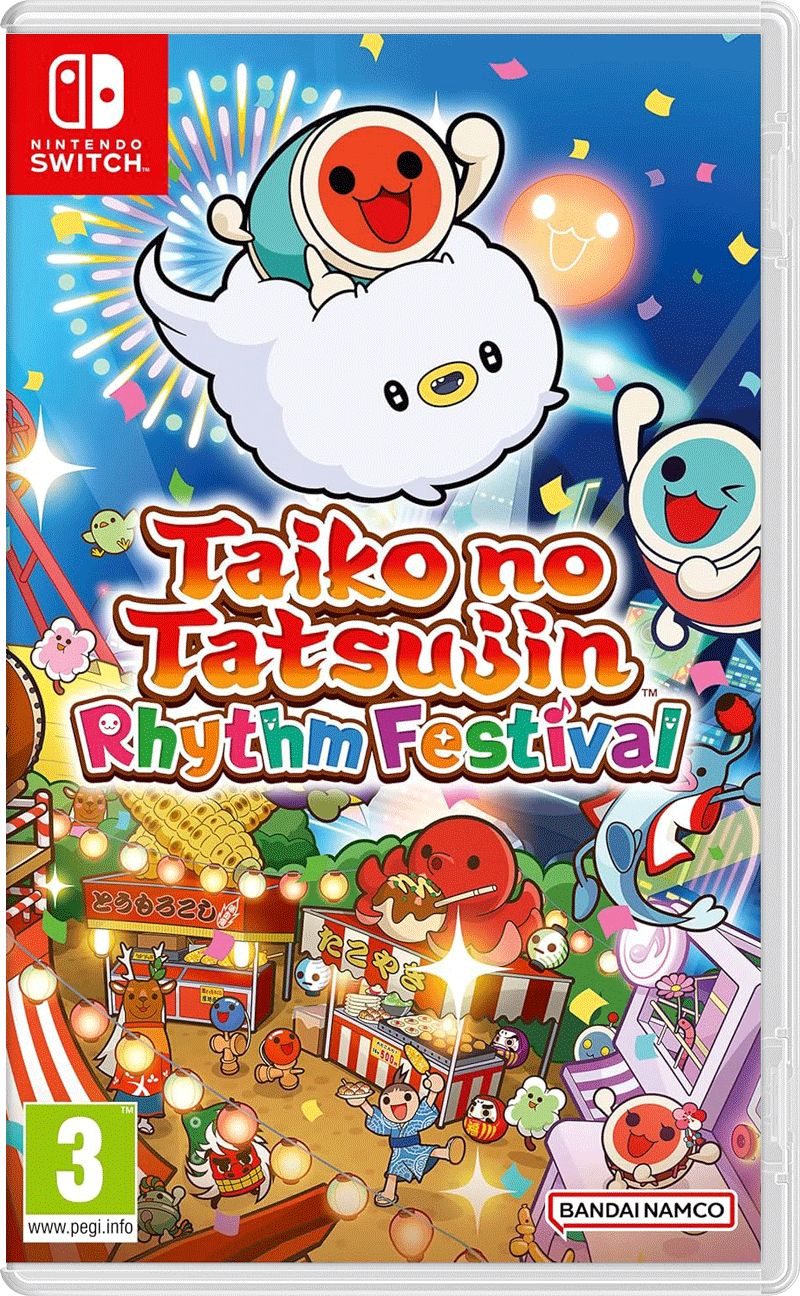 Игра Taiko no Tatsujin Rhythm Festival (Nintendo Switch, Английская версия)