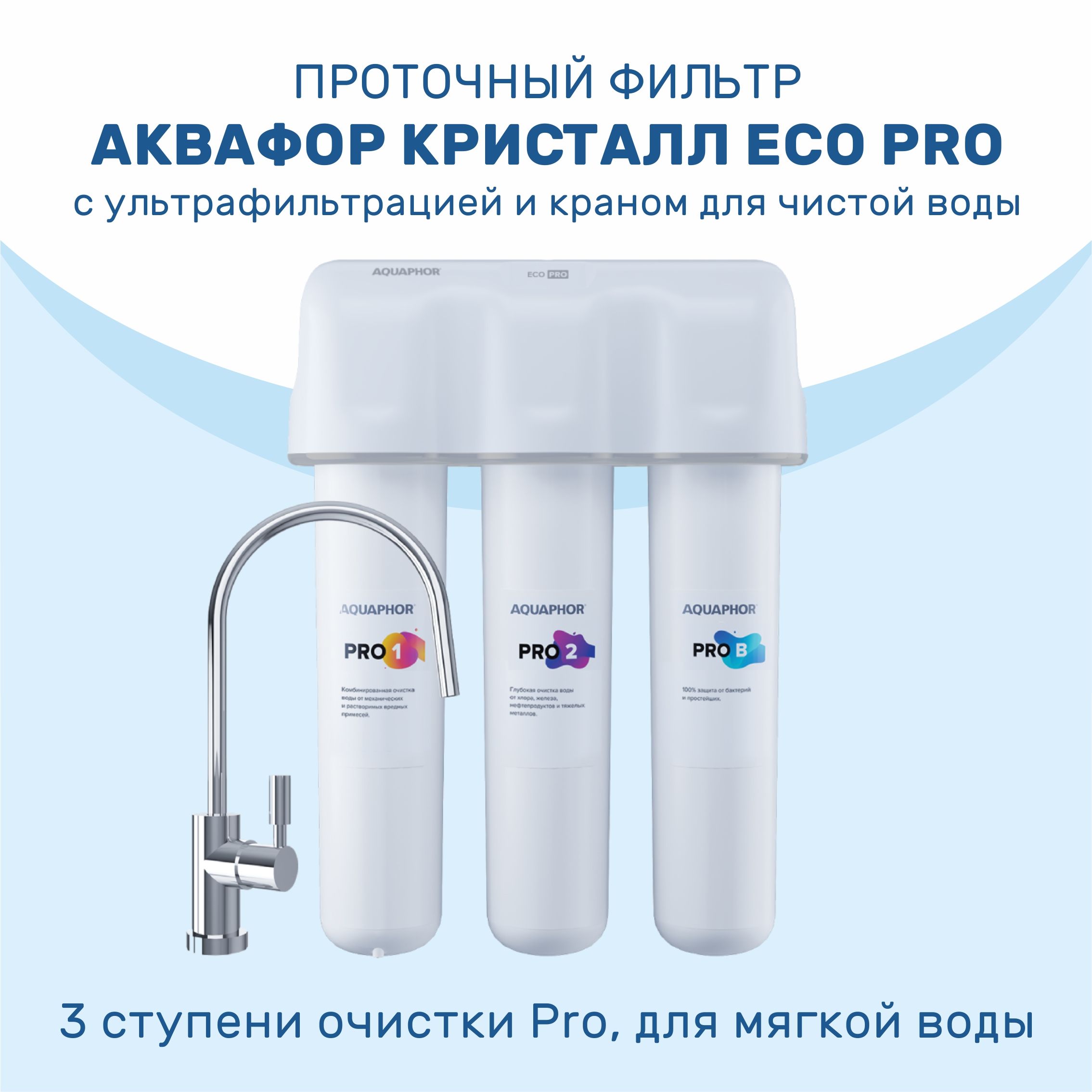 Кристалл Eco Pro. Фильтр воды кристалл эко
