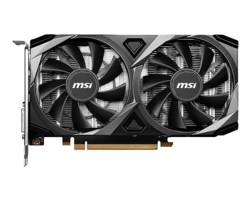 MSIВидеокартаGeForceRTX3050RTX3050VENTUS2XXS8GBOCRTL8ГБ(RTX3050VENTUS2XXS8GOC)