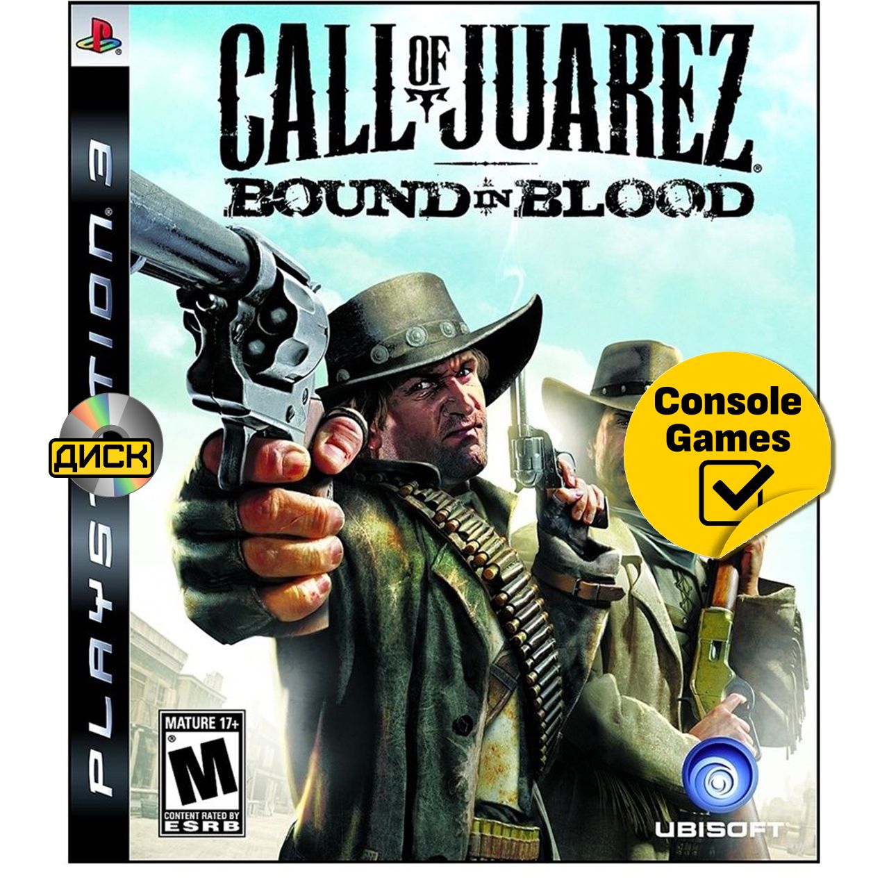 PS3 Call Of Juarez: Bound In Blood. Товар уцененный