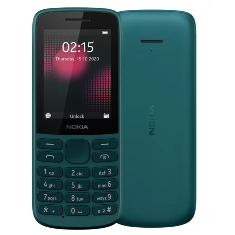 МобильныйтелефонNokia215(2020),GSM,MP3,DualSIM,FM,Bluetooth,зеленый