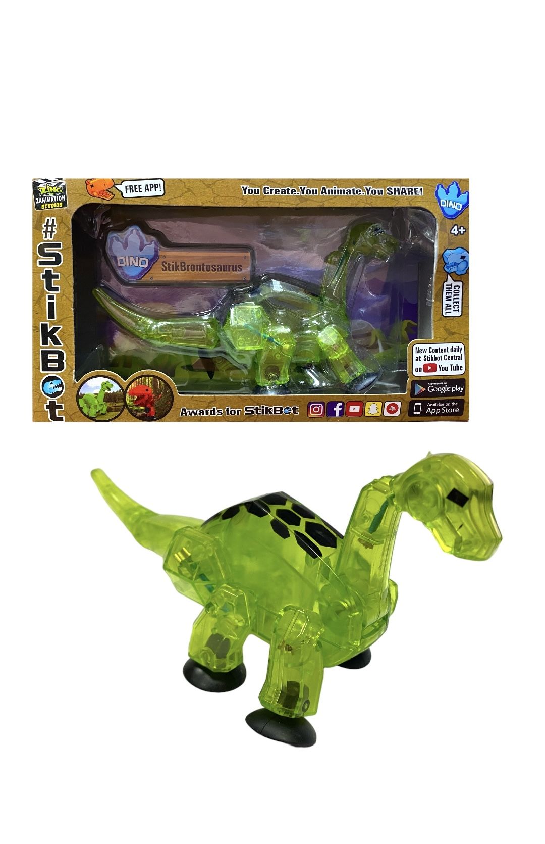 Stikbots dinosaurs shop