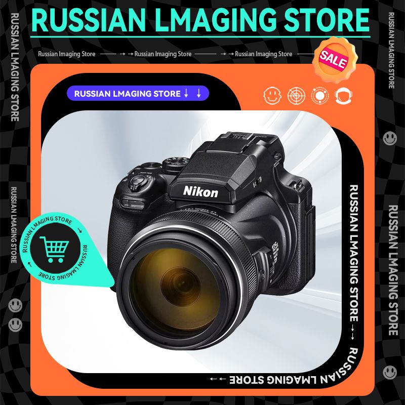 ЦифроваяфотокамераNikonCoolpixP1000ВидеоПрофессиональнаяфотокамера