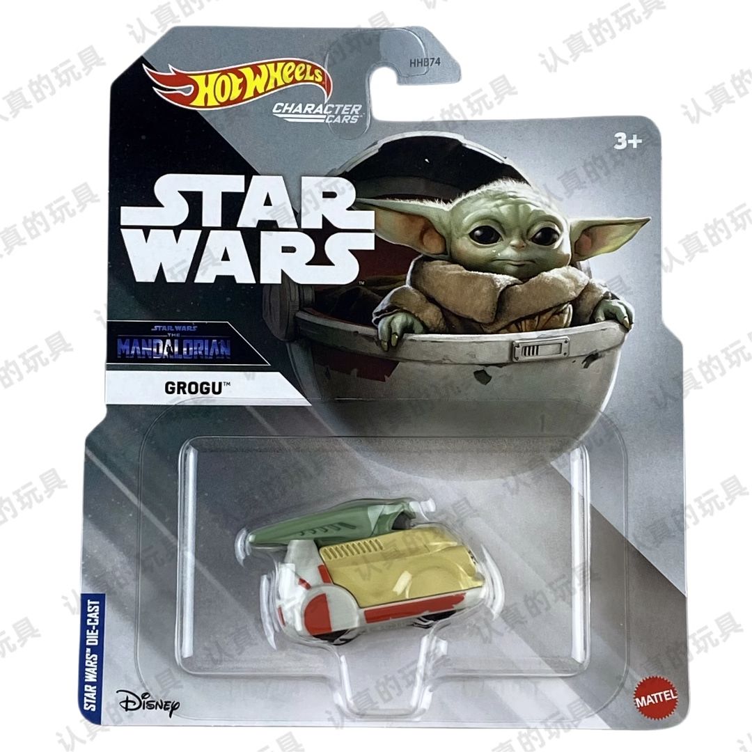 Машинка Hot wheels HHB74 NEW Star Wars GROGU