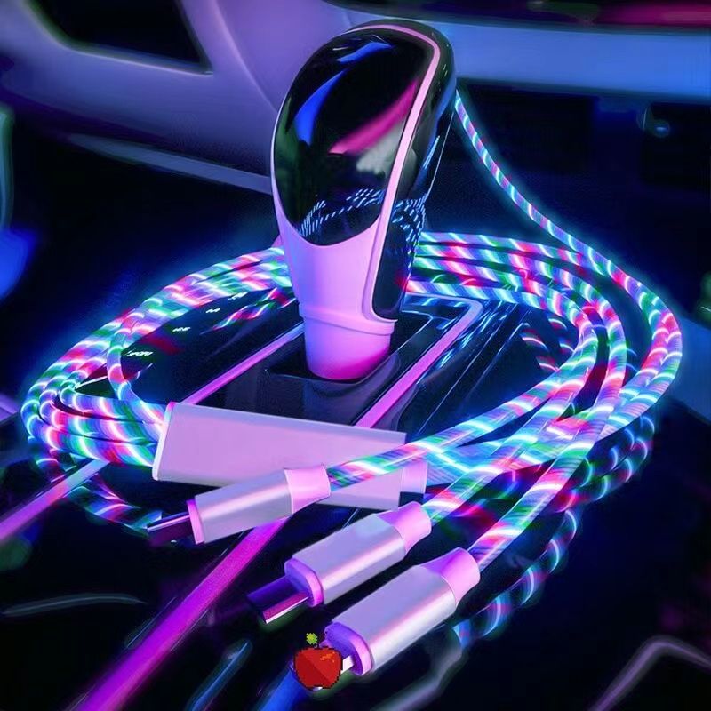 Usb type c led. Кабель магнитный светящийся usb 360 led type-c x-cable. магнитный кабель 3 в 1 светящийся type-c  micro usb  lightning. magnetic led light cable micro usb. кабель usb магнитный светящийся w016.