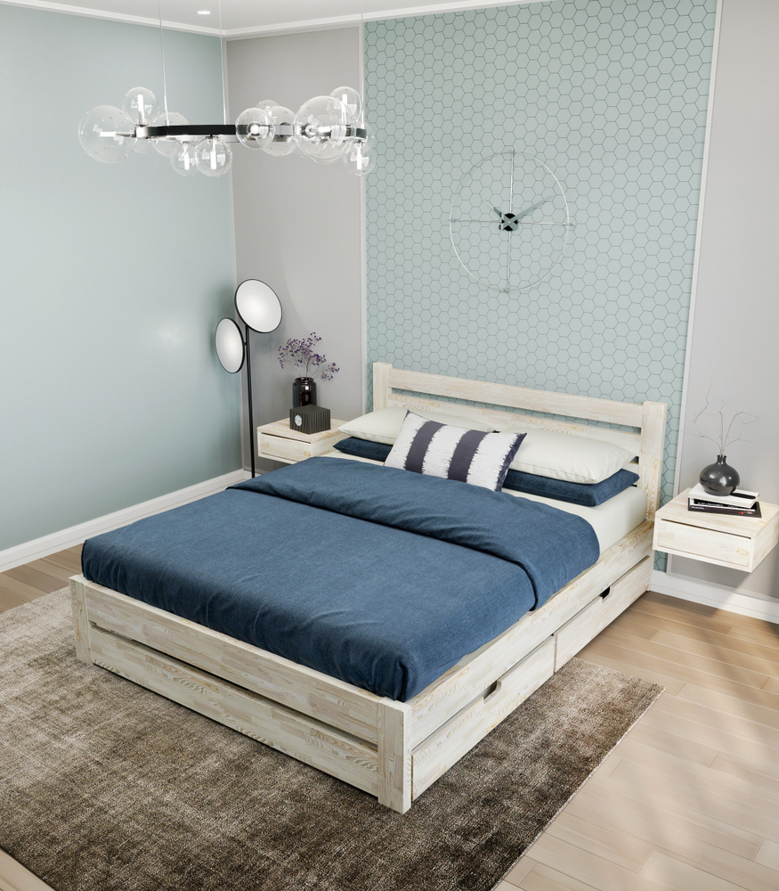 МиДа-Трейд Двуспальная кровать, модель АМЕЛИЯ-2, 160х200 см  #1
