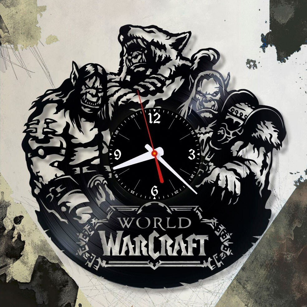 Настенные часы Warcraft