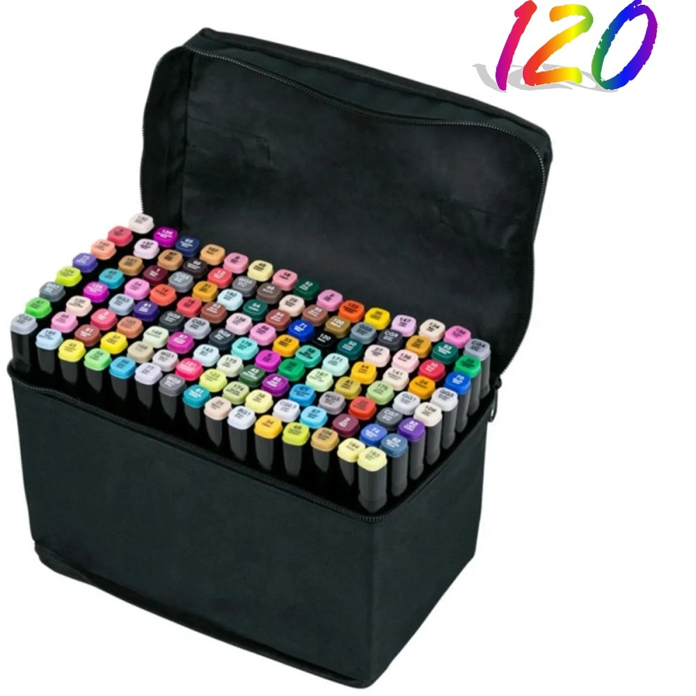 маркеры для скетчинга купить 120 цветов