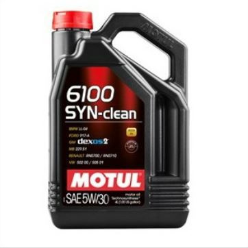 MOTUL 6100 SYN-CLEAN 5W-30 Масло моторное, Синтетическое, 5 л #1