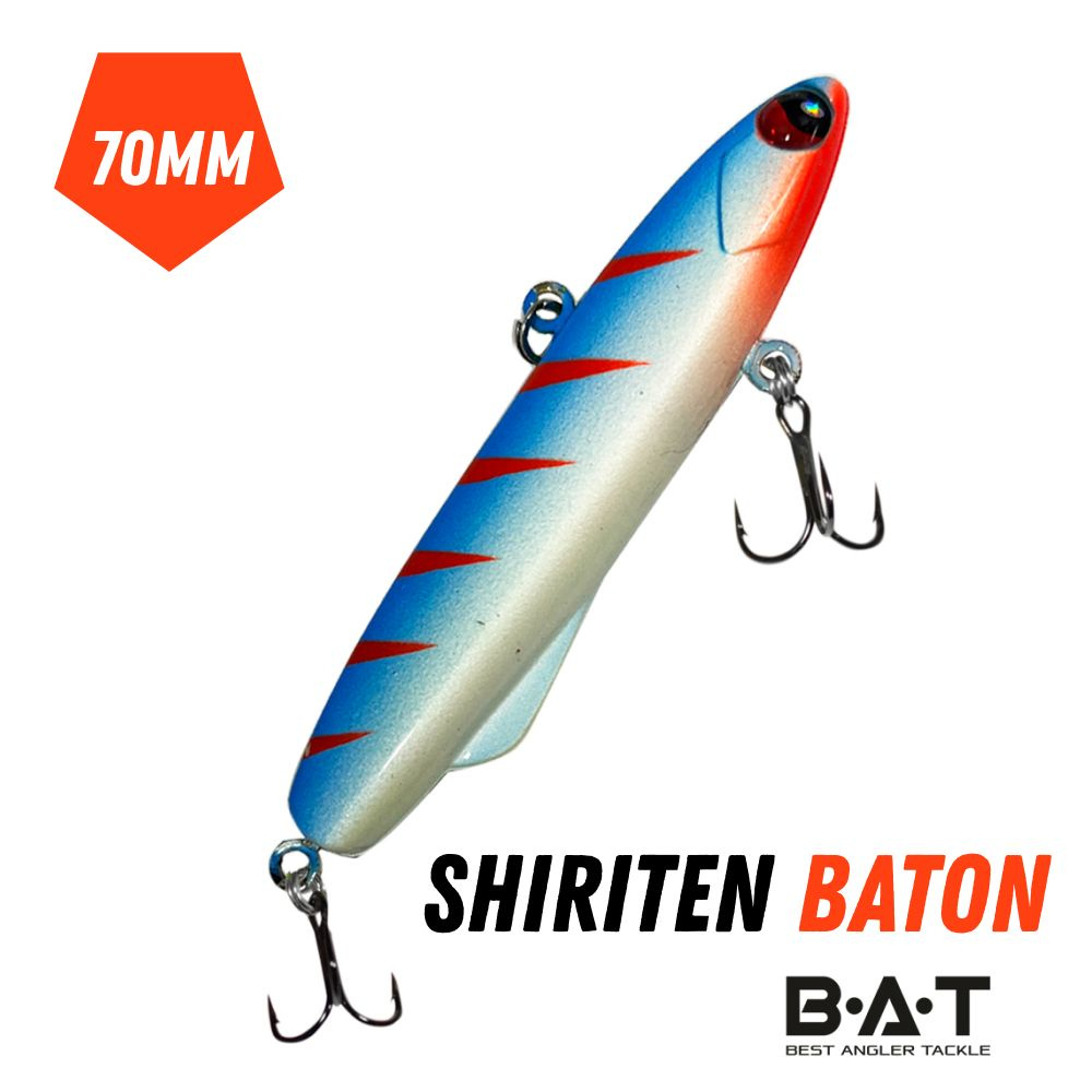 Раттлин силиконовый (ВИБ) BAT Shiriten Baton 70mm 16g цвет 983 #1