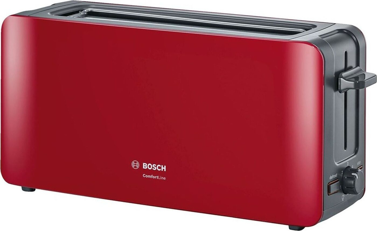 Тостер Bosch TAT 6A004, красный — купить в интернет-магазине OZON с ...