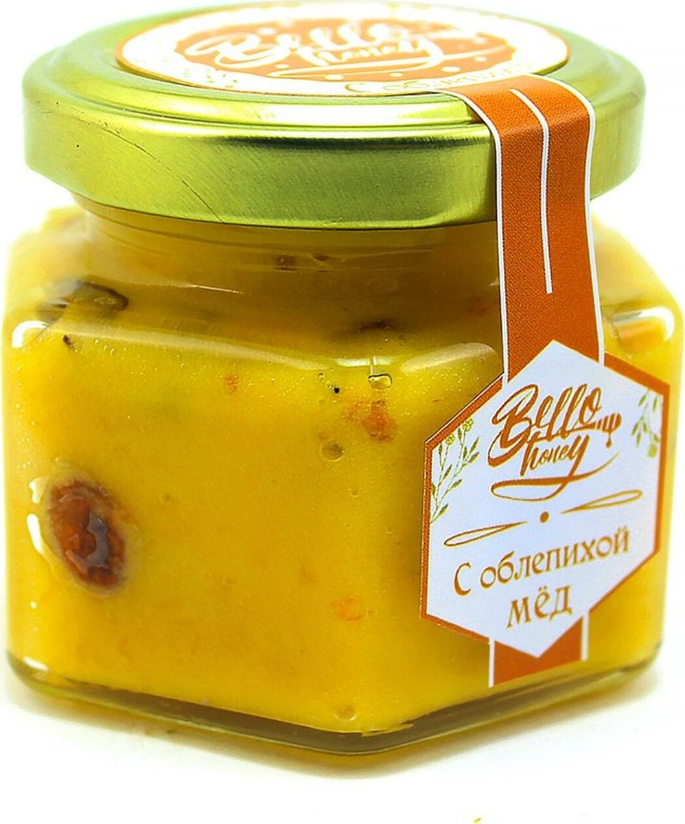 Крем-мед BelloHoney, с облепихой, 200 мл — купить в интернет-магазине ...