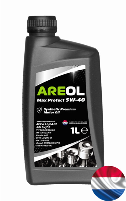 Моторное масло Areol 5W-40 Синтетическое 1 л - купить в интернет ...